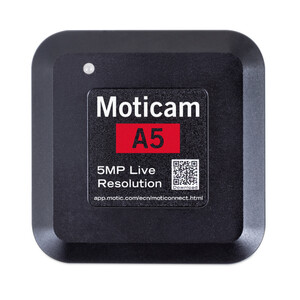 Motic Câmera Kamera A5, color, sCMOS, 1/2.8", 2µm, 30fps, 5MP, USB 2.0