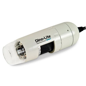 Dino-Lite Microscópio AM2111, 640 x 480, 10-70x & 200x, 4 LEDs