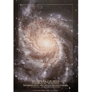 AstroMedia Poster A galáxia da roda de fogo