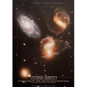 AstroMedia Poster O quinteto de Stephan