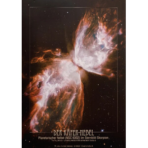 AstroMedia Poster A Nebulosa do Escaravelho NGC 6302