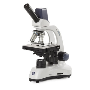 Euromex Microscópio EC.1155, mono, digital, 40x-1000x, DL, LED, 10x/18 mm, X-Y-Kreuztisch, 5 MP