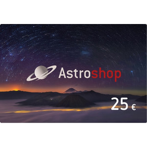 Astroshop Vale de compras no valor de 25 Euros