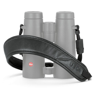 Leica Trageriemen Leder, schwarz