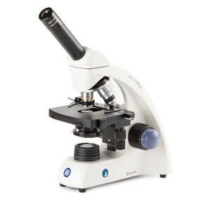 Euromex Microscópio MB.1651, mono, DIN 160, achro, 40x-600x, 10x/18, Dl, Akku, LED, 1W