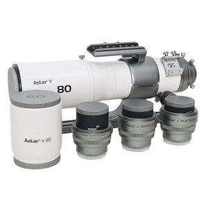 Askar Refrator apocromático AP 60/360 80/500 V OTA