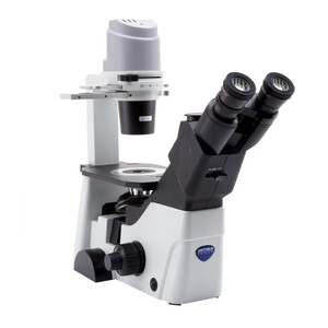Optika Microscópio invertido IM-300, trino, PH, 100-400x, IOS LWD W-PLAN PH, N.A. 0,3, X-LED8