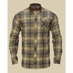 Härkila Camisa Driven Hunter, xadrez teca claro, tamanho XL
