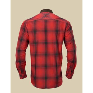 Härkila Camisa Driven Hunt, xadrez vermelho/preto, tamanho XXL