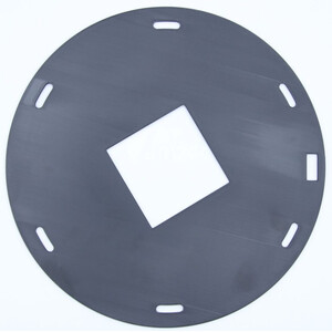 Astroprints Cobertura de espelho para montagem de espelho primário GSO Newton de 10" com recorte em forma de ventoinha