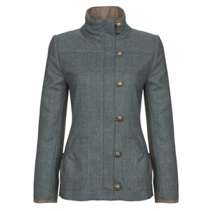 Dubarry of Ireland Casaco de tweed Bracken 89 Mist tamanho 40