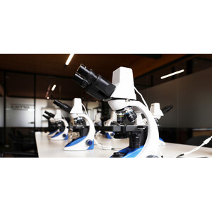 Optika Microscópio Estação para estudantes -WI-LEARN - B-190