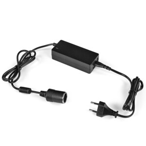 Omegon Fonte de alimentação universal europeia de 12 V/6 A com tomada para isqueiro