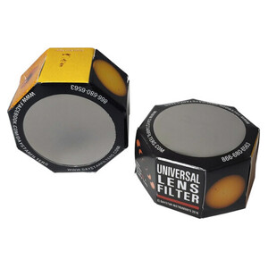 DayStar Filtros solares White-Light Universal Lens (2-Pack, 50-69 mm)