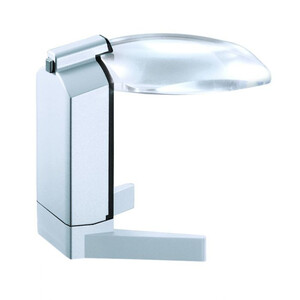 Eschenbach Lupa de mesa scribolux com LED, 2,8x, 7 dpt