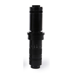 ToupTek Microscópio Conjunto de objetivo zoom TZM0880D, zoom 0,8-8x, 1x c-mount, inclui anel de luz polarizada