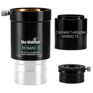Skywatcher Lente Barlow Nomad Telecentric 2x 2" M48