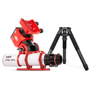 ZWO Refrator apocromático AP 80/600 FF80 AM3N TC40