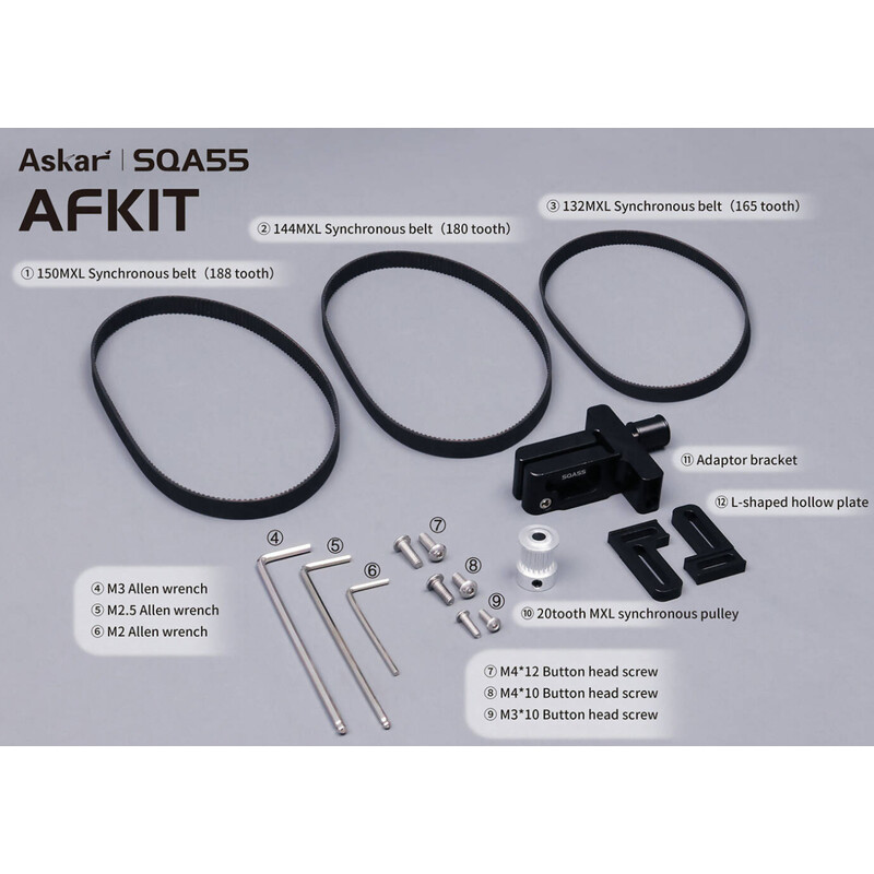 Askar Kit de montagem do motor para o SQA55