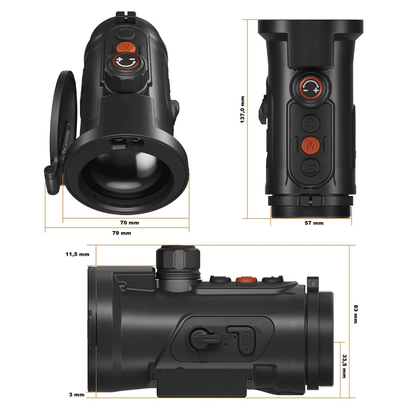 ThermTec Câmara térmica Hunt 635L Pro LRF