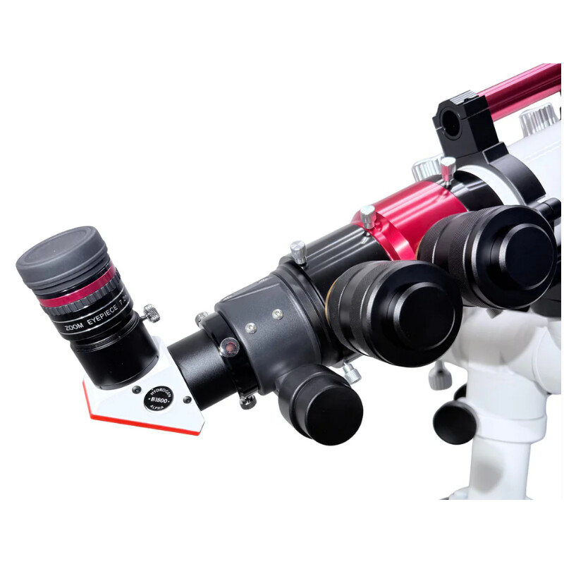 Lunt Solar Systems Telescópio solar ST 80/560 LS80MT Ha B1800 PT DS Premium Kit