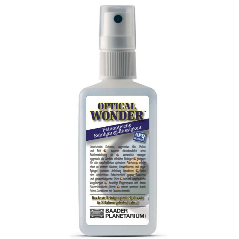 Baader Líquido de limpeza ótica Optical Wonder 100ml