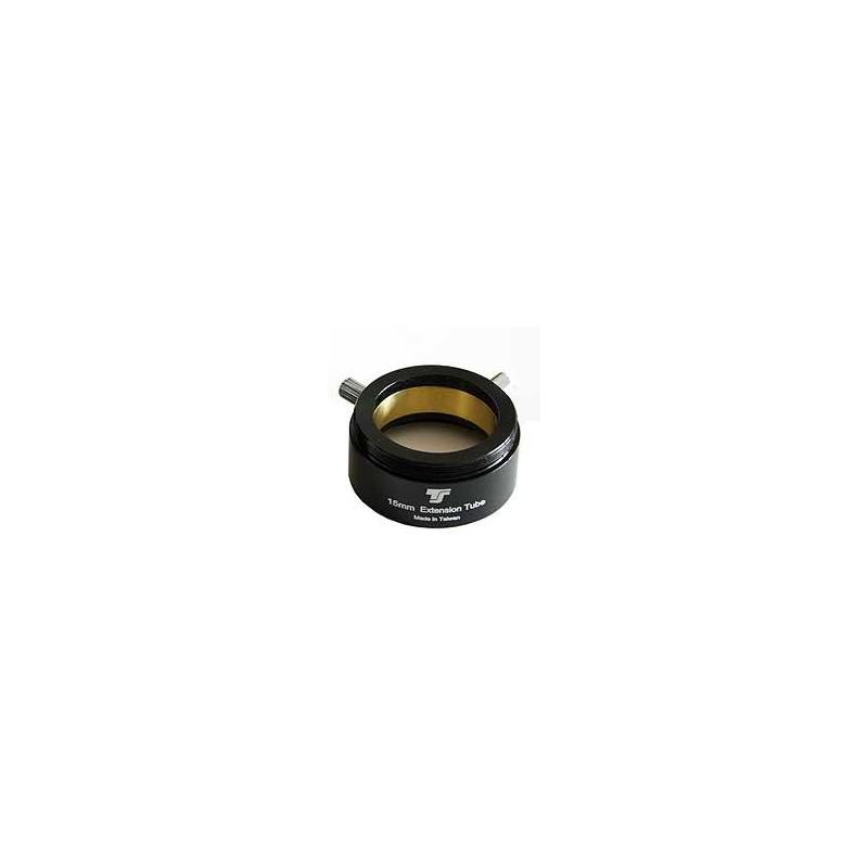 TS Optics Adapter Adaptador de T2 para 1,25", rosca sobreposta T2, comprimento de 15mm