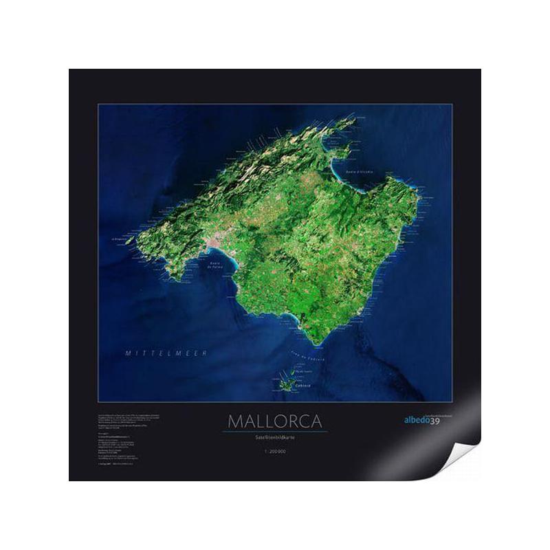 albedo 39 Mapa regional Maiorca