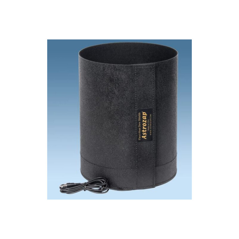 Astrozap Manga anti-orvalho flexível com aquecimento integrado para ETX105 / C-4