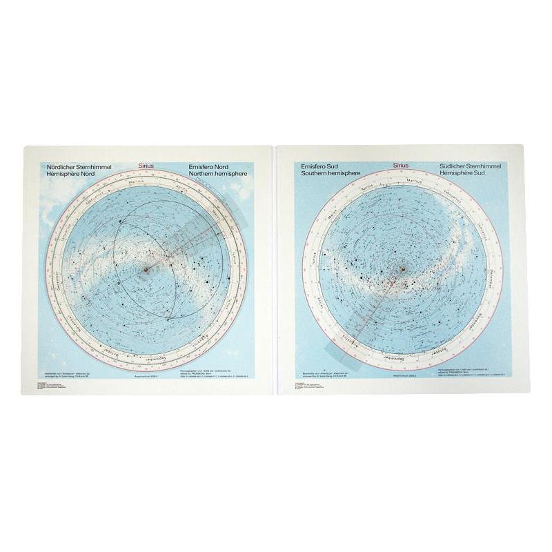 Freemedia mapa celeste Sirius modelo grande