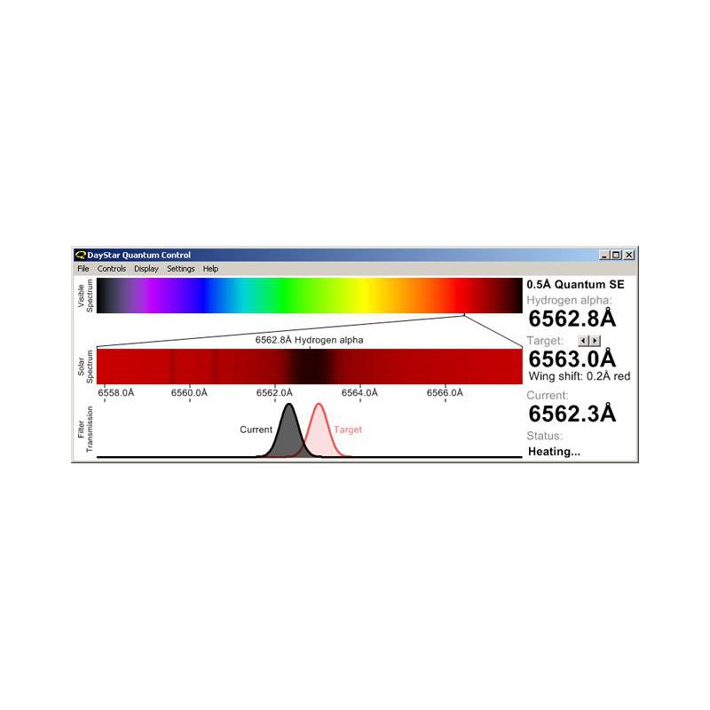 DayStar 0.8Å filtro H-alpha Quantum SE