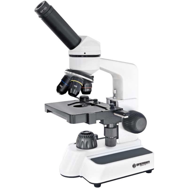Bresser Microscópio Biorit, mono, 20x-1280x