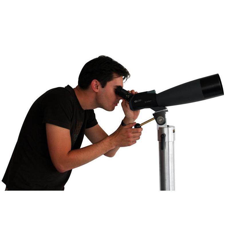Mastro-Tec Cabeça de luneta azimutal para uso externo com coluna