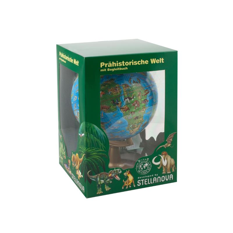 Stellanova DinoZ Globo para crianças mundo pré-histórico 15cm