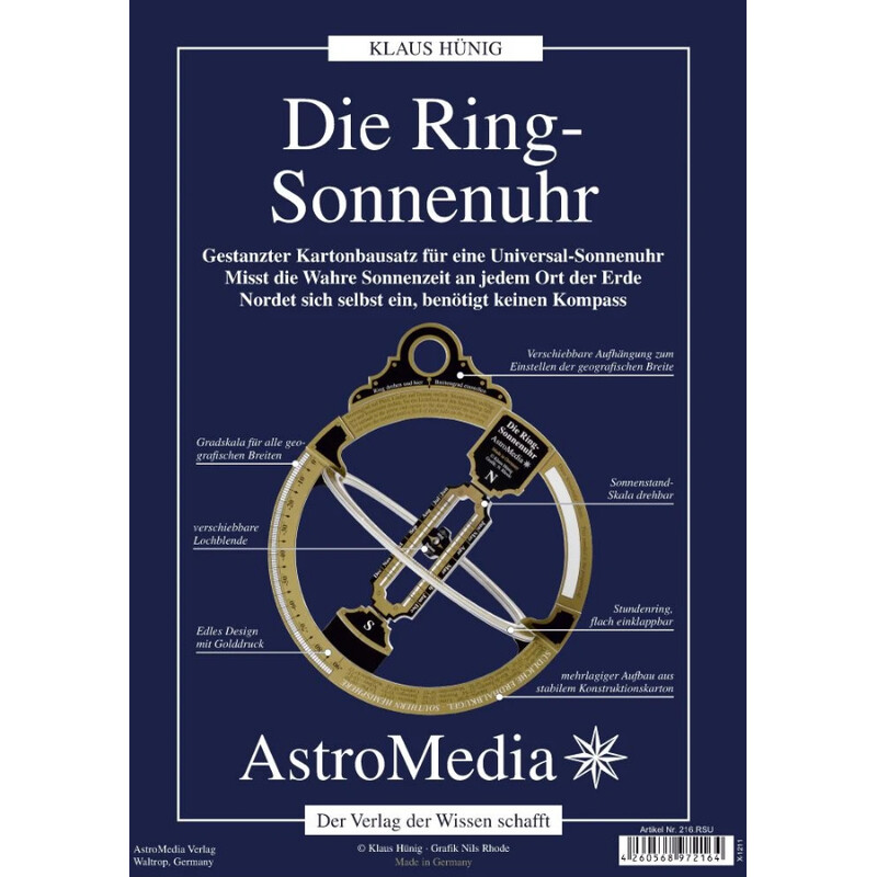 AstroMedia O Relógio Solar em Anel