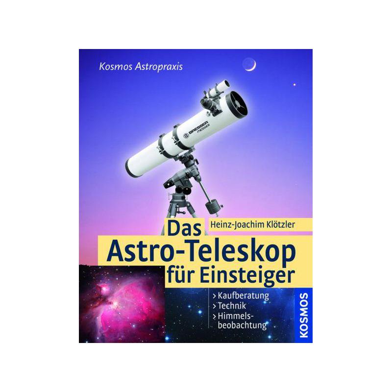 Kosmos Verlag Livro O telescópio astronômico para iniciantes