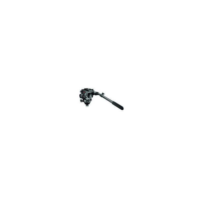 Manfrotto Cabeça panorâmica para tripé Inclinador fluido de video profissional com meia esféra de 75mm e 501PL