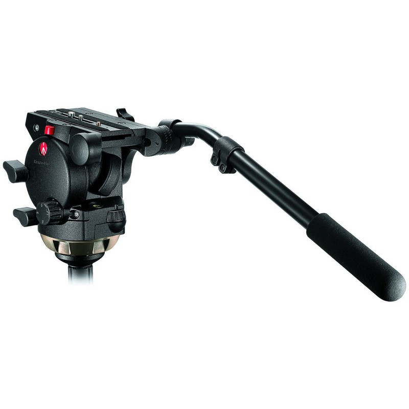 Manfrotto 526 Inclinador de video a fluido profissional com meia esf[éra de 100mm e 357PLV