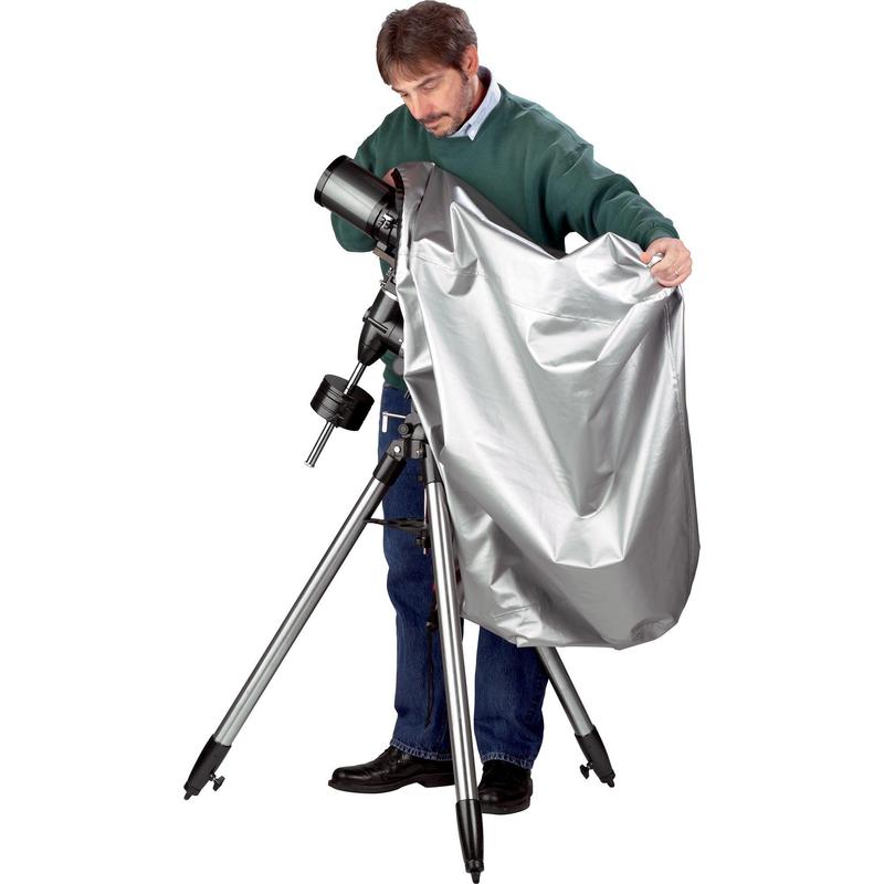 Orion Scope Cloak, pequeno telescópio EQ
