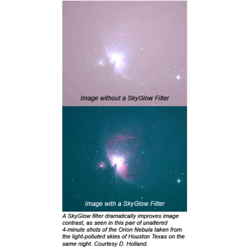 Orion Filtro para imagens SkyGlow  2''