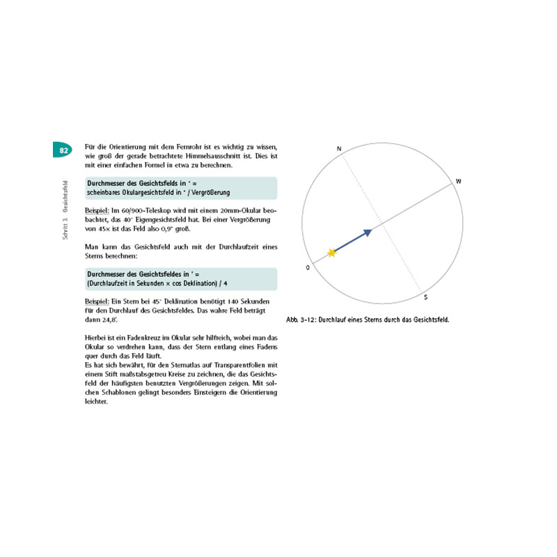 Oculum Verlag Habilitação ao telescópio em 4 passos