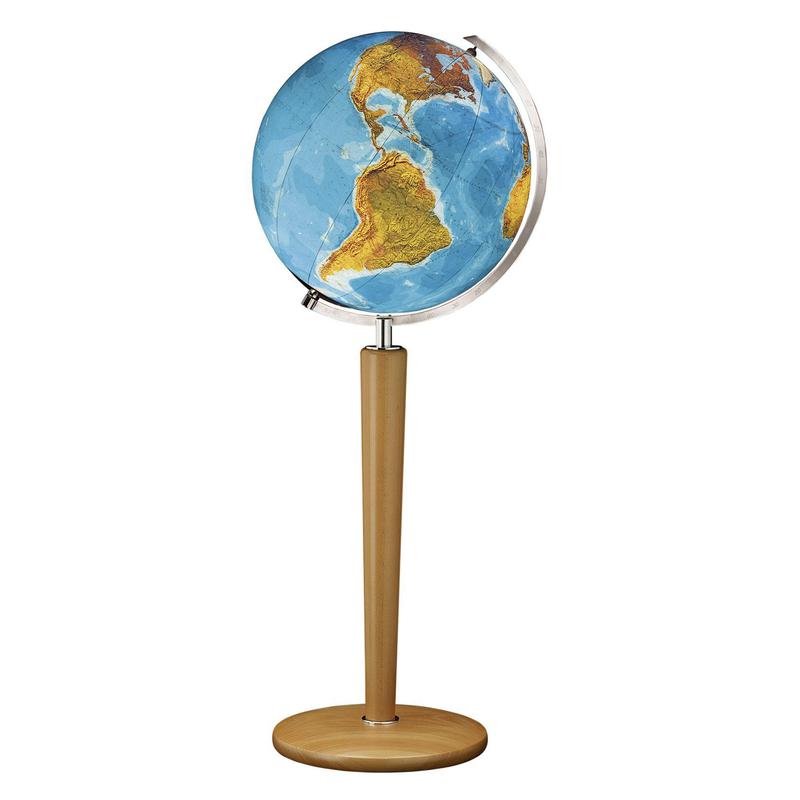 Columbus Globo com pedestal Duo 51cm Holzfuß