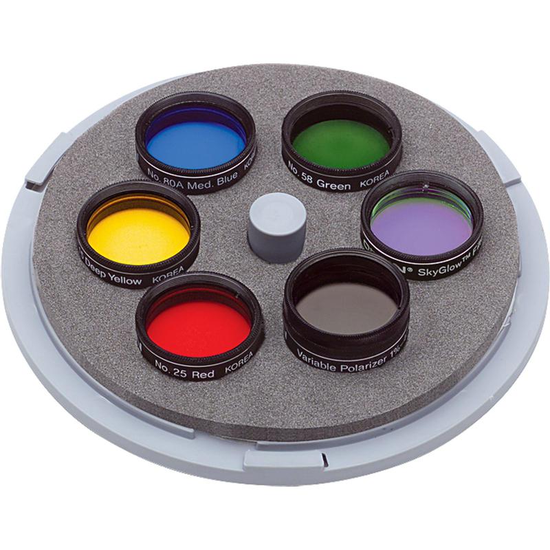 Orion Conjunto de filtros Stargazer de luxo de 1,25"