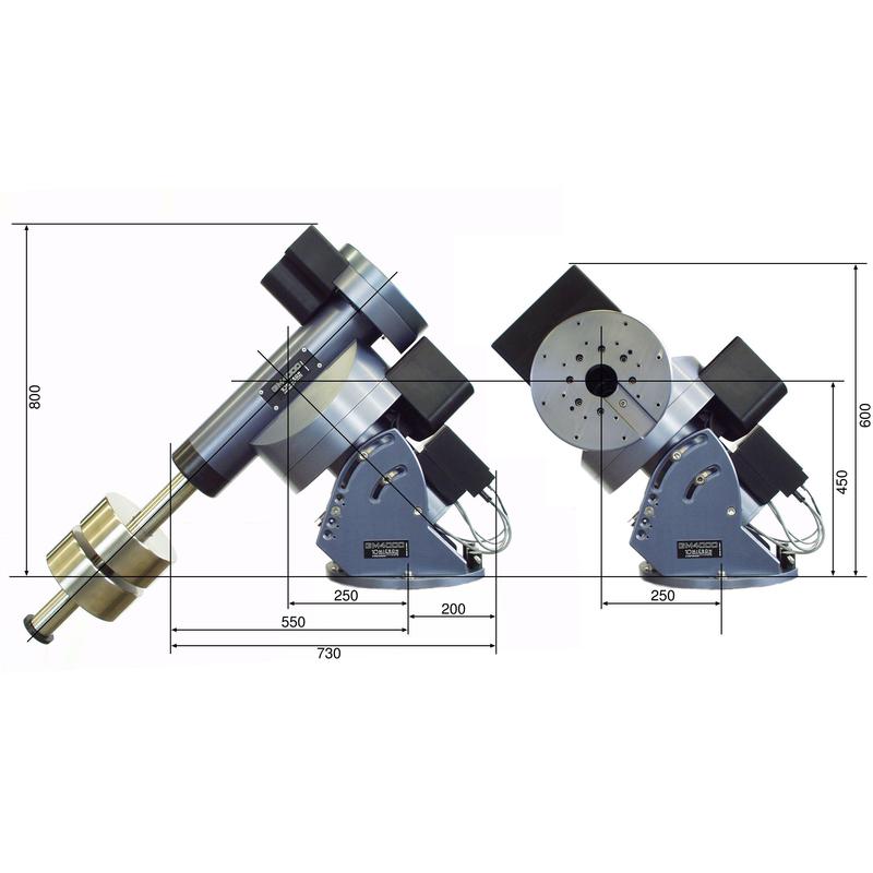 10 Micron Montagem GM 4000 QCI, versão estacionária