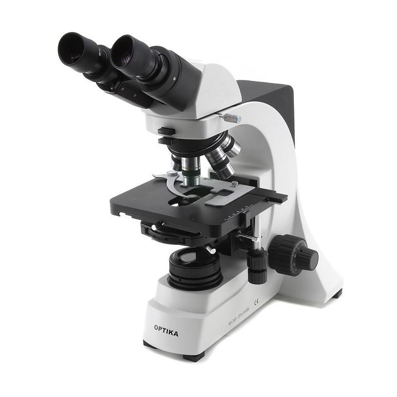 Optika Microscópio B-500Bph, binocular, 40 - 100x, contraste de fase e objetiva plana