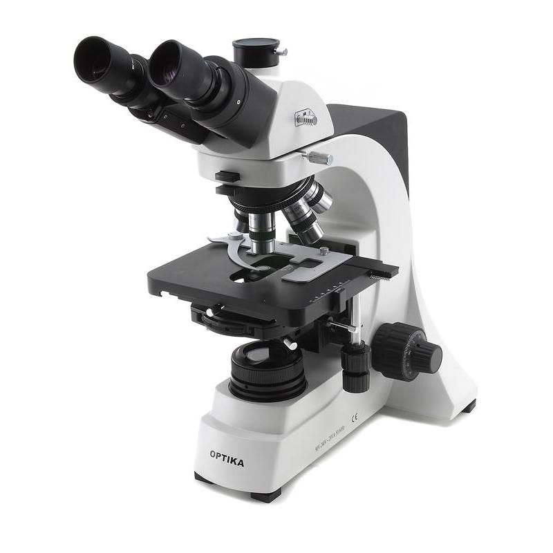 Optika Microscópio B-500Tph, triocular, objetiva plana de contraste de fase 100 - 1000x