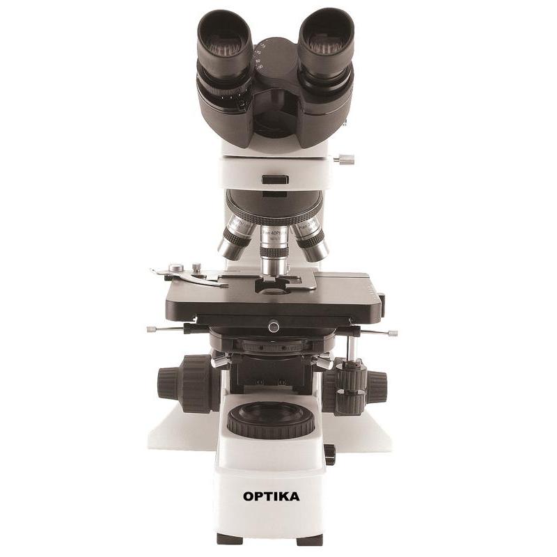 Optika Microscópio B-600B, binocular, 40 - 1000x, acromático plano