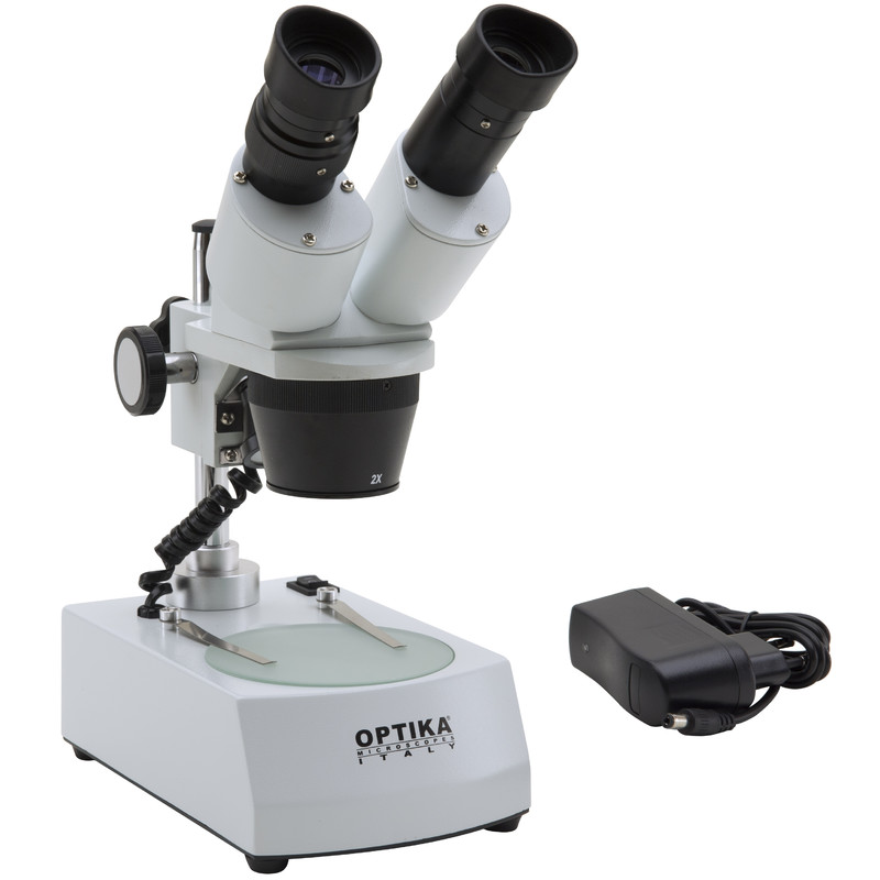 Optika Microscópio stéreo ST-30-2Led, 20x-40x, LED, binocular