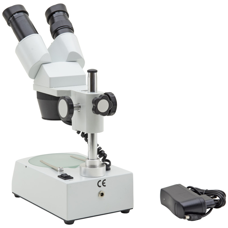 Optika Microscópio stéreo ST-30-2Led, 20x-40x, LED, binocular