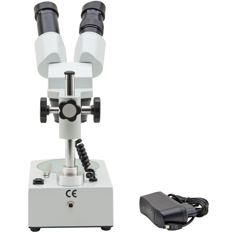 Optika Microscópio stéreo ST-30-2Led, 20x-40x, LED, binocular